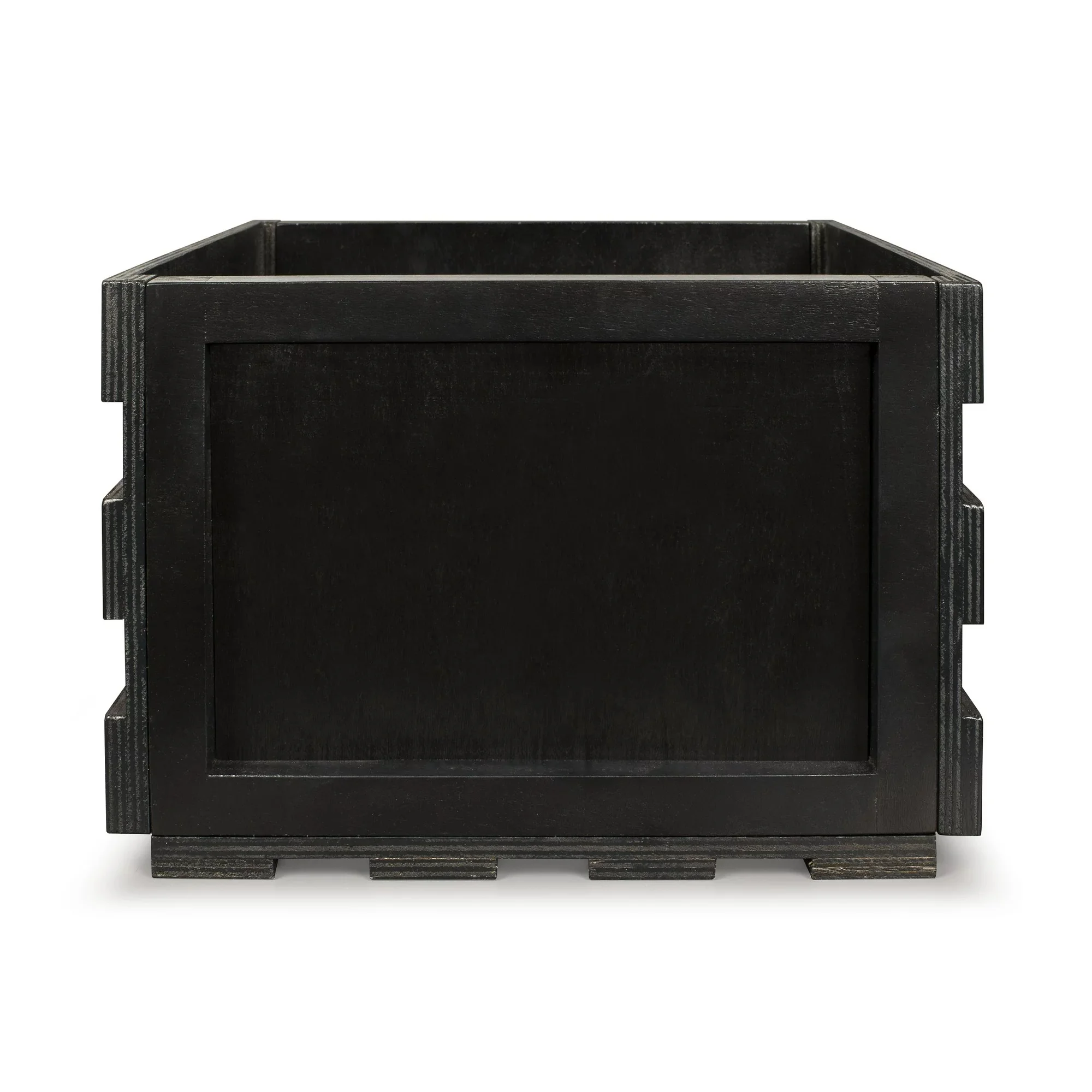 Ящик для хранения винила Crosley Record Storage Crate, Черный детальное изображение - 3