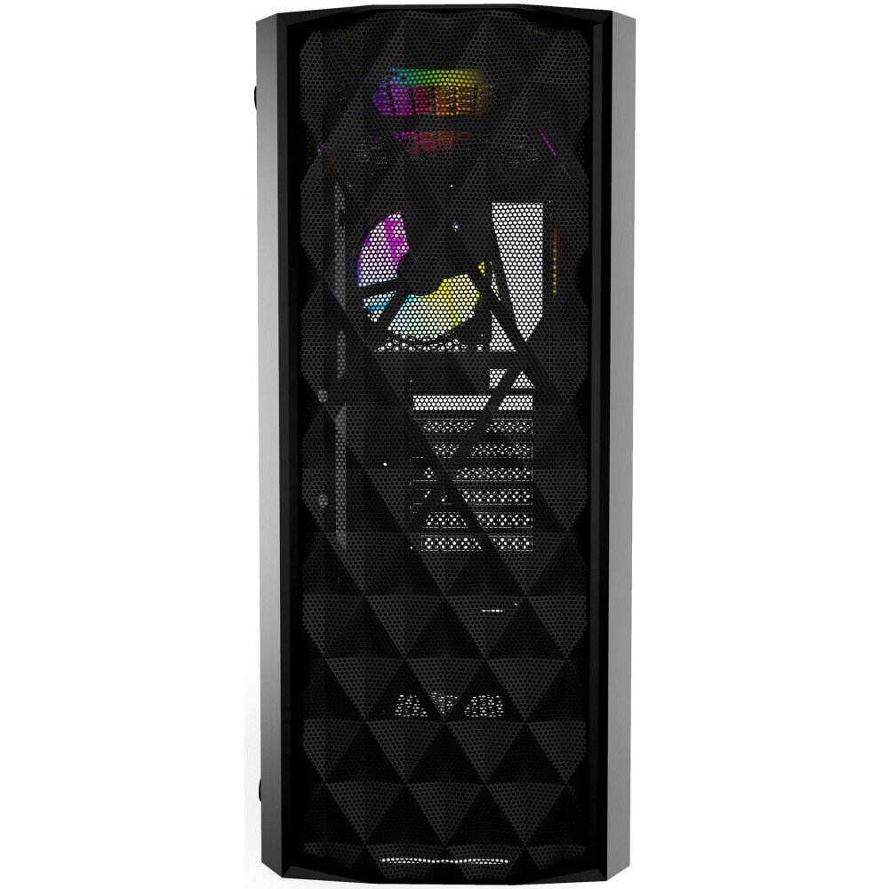 Корпус Powercase Diamond Mesh LED, Черный детальное изображение - 6
