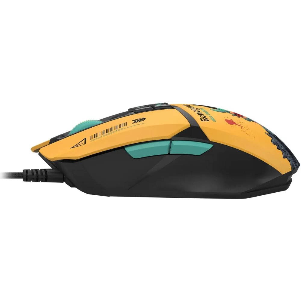 Мышь Bloody W63 Max Renegade , Жёлтый, рисунок детальное изображение - 8