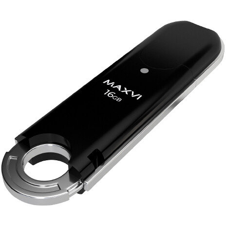 USB Flash накопитель MAXVI P2 16 ГБ, черный детальное изображение - 1