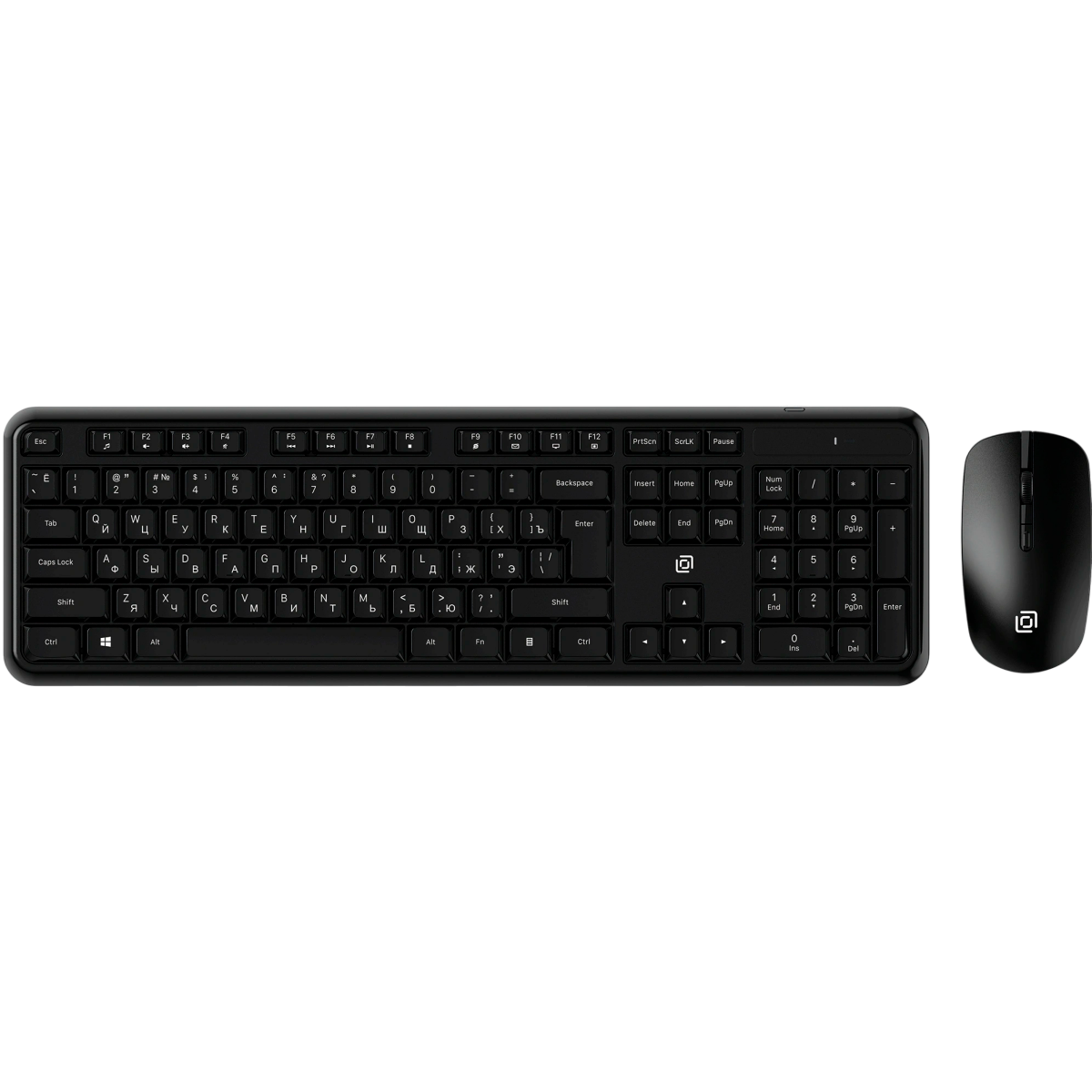 Клавиатура + мышь Oklick S277W, Черный детальное изображение - 2