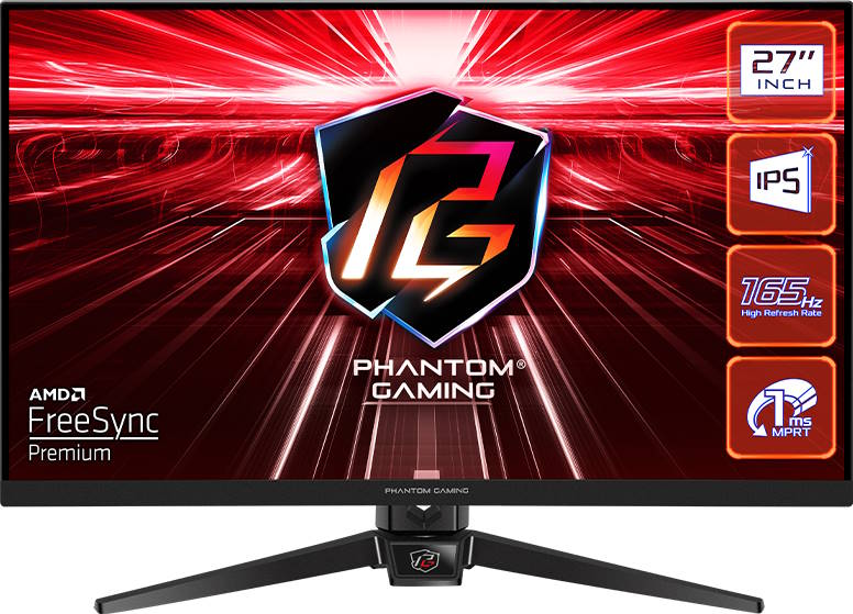 Монитор ASRock Phantom Gaming PG27FF1A, 27