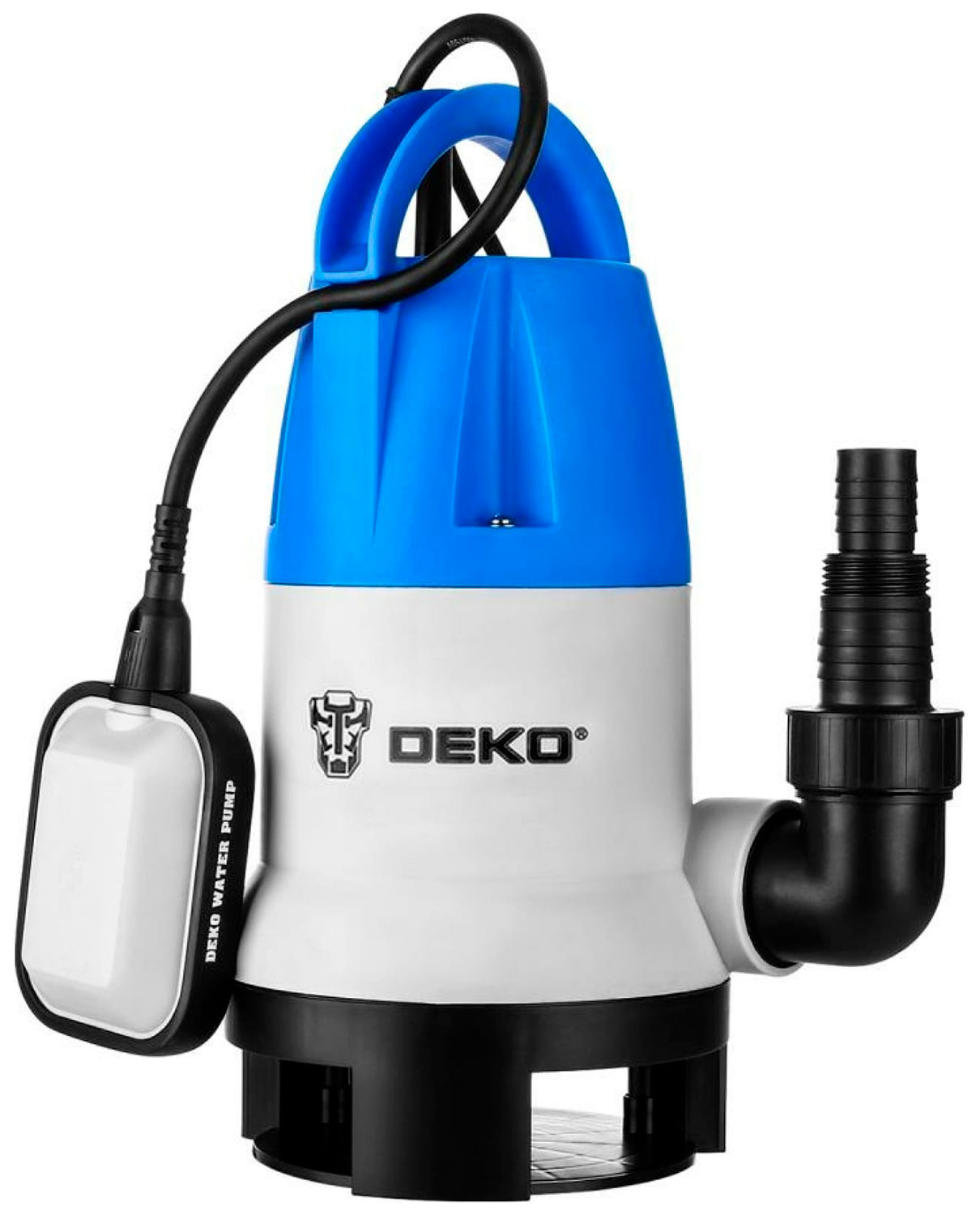 Насос дренажный Deko DWP-600P, 133.3 л/мин, 25 мм, напор 5 м, d=160 мм, 600 Вт, Синий детальное изображение - 1