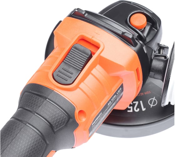 Углошлифовальная аккумуляторная машина Patriot AG 125L UES, 110303225, 125 мм, 7500 об/мин детальное изображение - 8