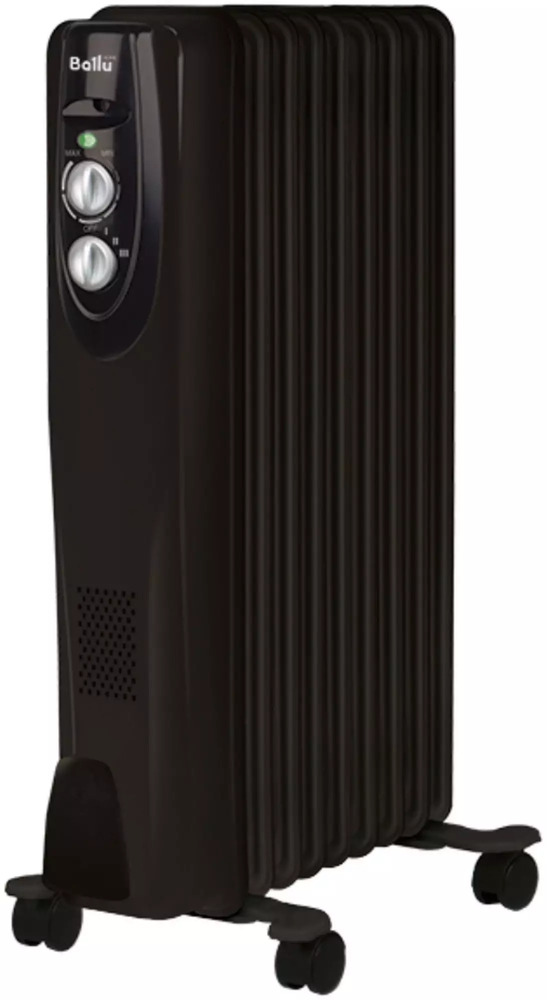 Масляный радиатор Ballu Classic Black BOH, CL-07BRN, Черный №1