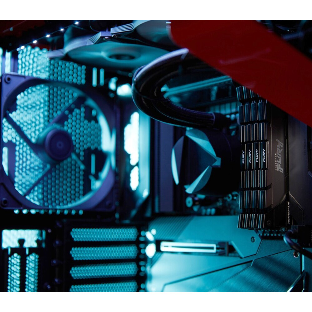 Оперативная память Kingston Fury Renegade DDR4 3600MHz, KF436C16RB2K4/32, 4x8 Гб KIT, 32 Гб детальное изображение - 6