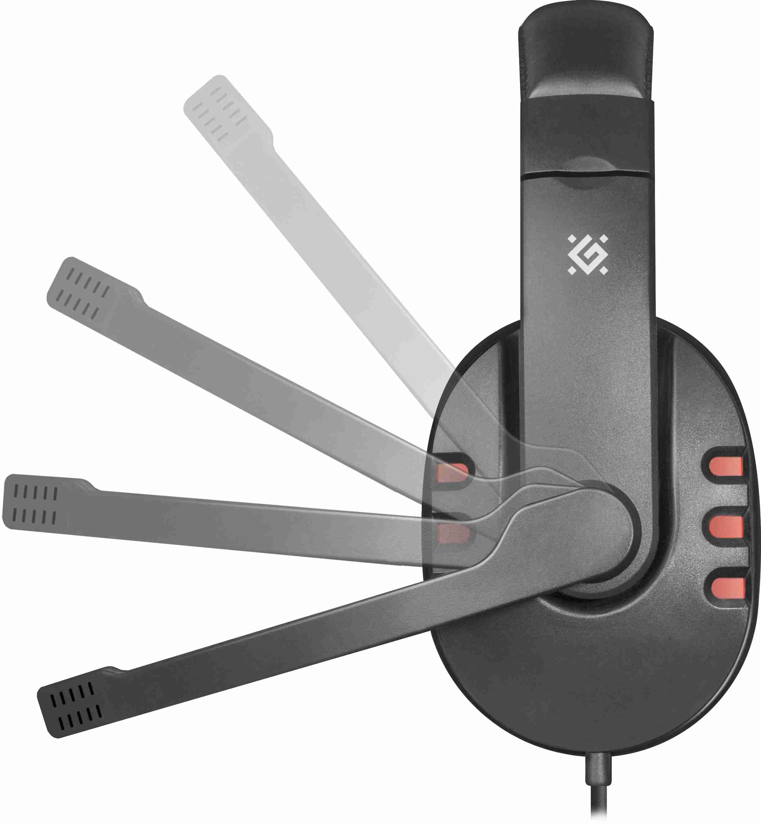 Проводные наушники Defender Warhead G-160, Черный детальное изображение - 2