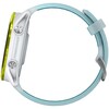 Умные часы Garmin Forerunner 570 47 мм, Светло-серый, алюминиевый безель ярко-желтого цвета, бирюзовый ремешок вариант - 4