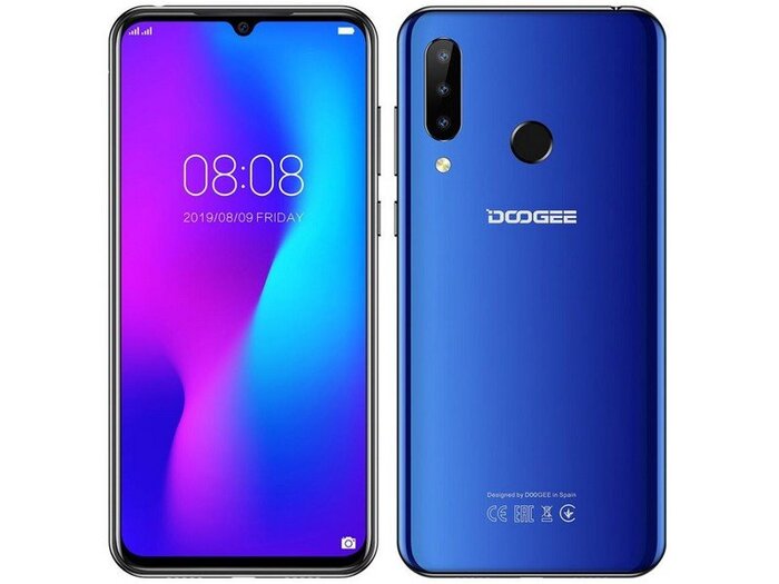Смартфон Doogee N20 4/64, Синий, Dual nano SIM №2