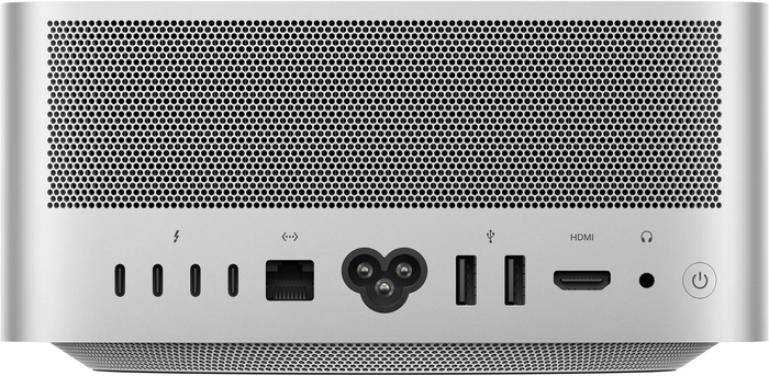 Настольный компьютер Apple Mac Studio M4 Max 2025, RAM 48 Гб, SSD 2 Тб, 40-Core GPU, Серебристый №2