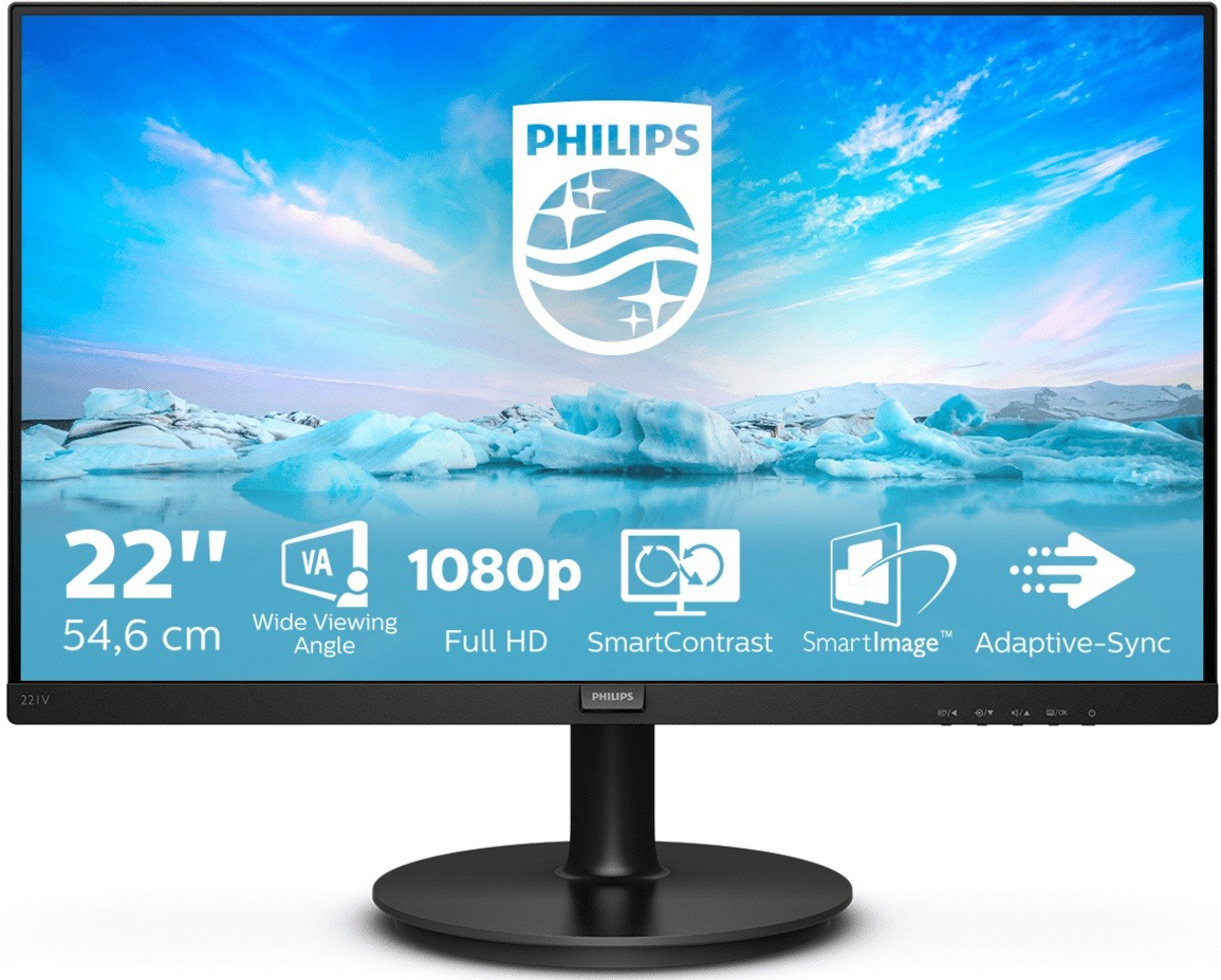 Монитор Philips 221V8, 21,5