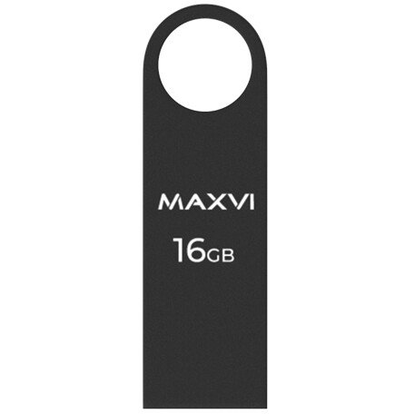 USB Flash накопитель MAXVI MK Dark 16 ГБ, черный детальное изображение - 2