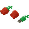 USB Flash накопитель SmartBuy Wild Rose (SB64 ГБRose) 64 ГБ, красный вариант - 1