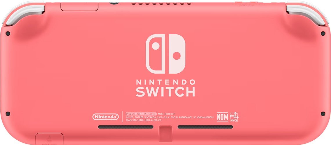 Портативная приставка  Nintendo Switch Lite 32 ГБ, Коралловый детальное изображение - 5
