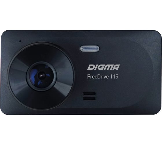 Видеорегистратор DIGMA FreeDrive 115, 2-х канальный, 1920x1080 Full HD dpi, MicroSD, 32 ГБ, Черный детальное изображение - 1