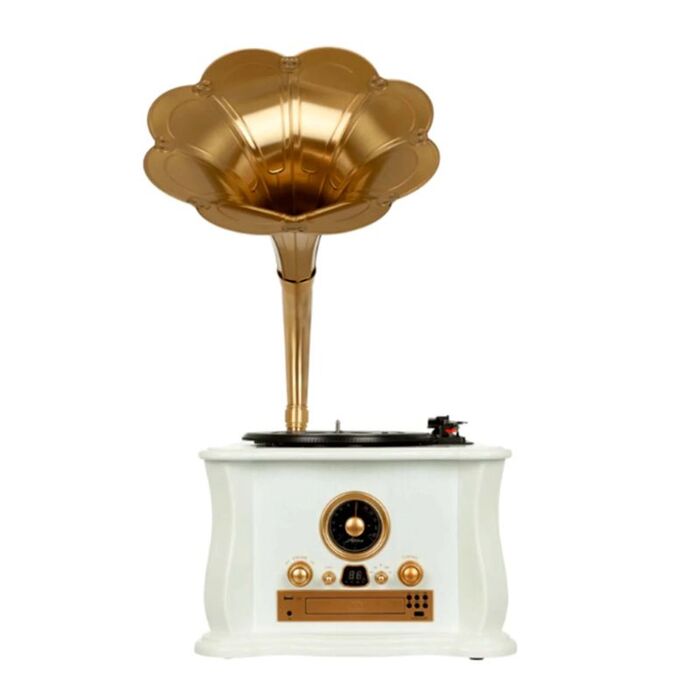 Проигрыватель винила Alive Audio Gramophone, Белый №7