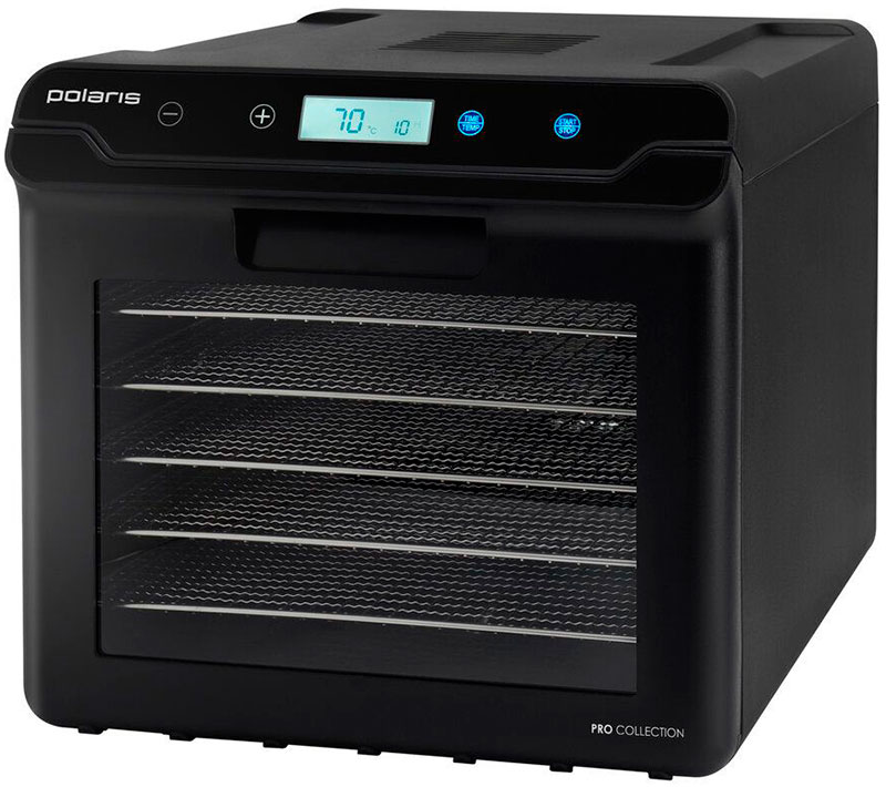 Сушилка для овощей и фруктов Polaris PFD 2402H Pro, 500 Вт, Черный детальное изображение - 2