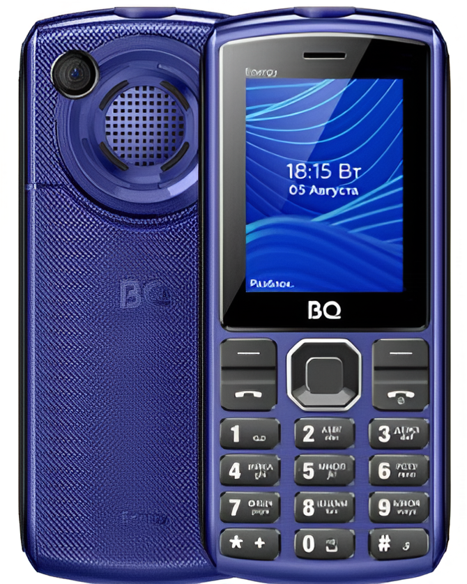 Мобильный телефон BQ 2452 Energy, 32 Мб, Черный/Серый, Dual mini-SIM детальное изображение - 3