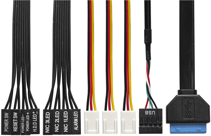 Серверный корпус ExeGate Pro 2U650-06/2U2098L/2U-1080ADS, 1080 Вт, Черный №12