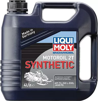 Моторное масло Liqui Moly Snowmobil Motoroil 2T Synthetic, 4 л детальное изображение - 1