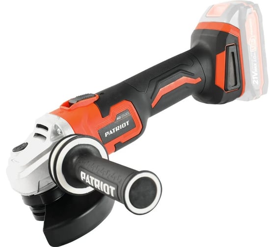 Углошлифовальная аккумуляторная машина Patriot AG 125L UES, 110303225, 125 мм, 7500 об/мин детальное изображение - 13