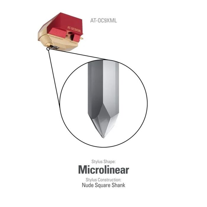 Игла звукоснимателя Audio-technica AT-OC9XML,  Красный №4