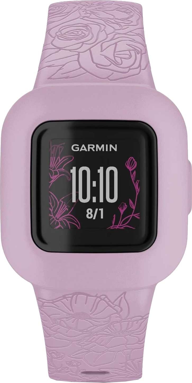 Фитнес-браслет детский Garmin Vivofit JR 3, 14 мм, Розовый детальное изображение - 3