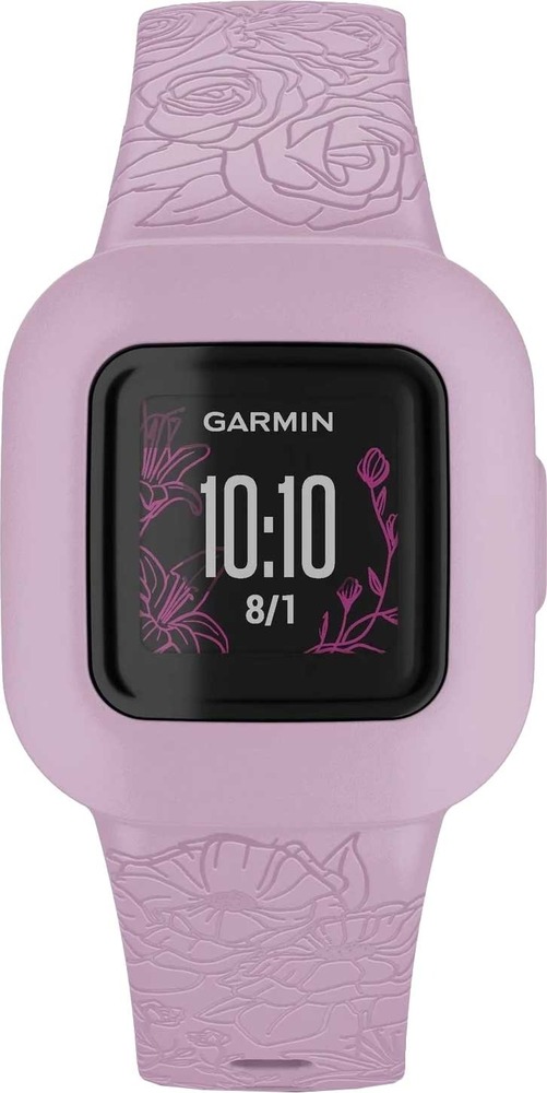 Фитнес-браслет детский Garmin Vivofit JR 3, 14 мм, Розовый №3