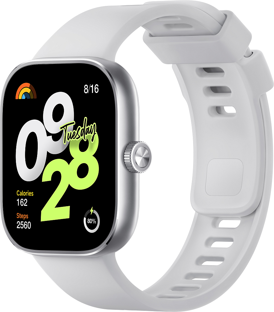 Смарт-часы Xiaomi Redmi Watch 4, 47 мм, Серебристо-серый детальное изображение - 5