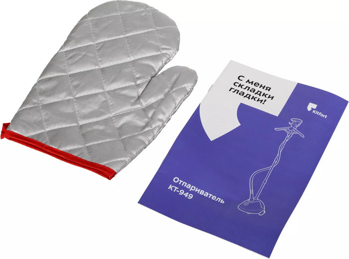 Отпариватель Kitfort KT-949, Белый/бордовый №5