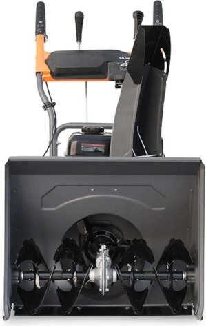 Снегоуборщик бензиновый VILLARTEC WB5561, 5.5 л.с., 5500 Вт, Серый/Оранжевый детальное изображение - 2
