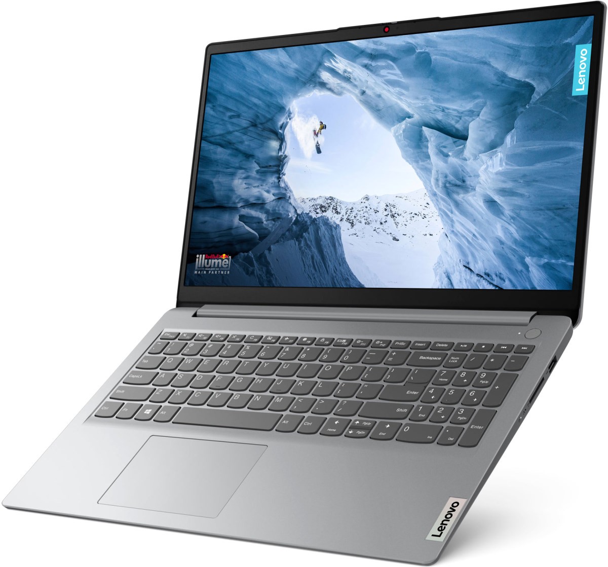 Ноутбук Lenovo IdeaPad 1 15IGL7, 82R10056RK, RAM 8 ГБ, SSD 256 ГБ, Серый детальное изображение - 3