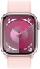 Умные часы Apple Watch Series 9 Pink Aluminium, Pink Sport Loop 41 мм, Розовый вариант - 2