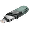 USB Flash накопитель SanDisk iXpand Flip (SDIX90N-256G-GN6NE) 256 ГБ, зеленый вариант - 4