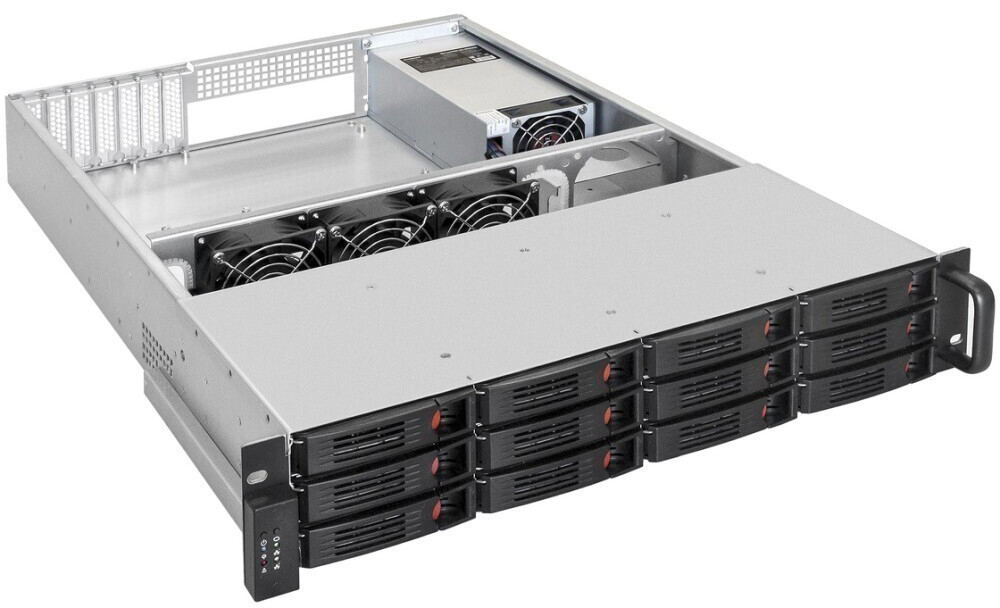 Серверный корпус ExeGate Pro 2U660-HS12/2U-920ADS, 920 Вт, Черный детальное изображение - 2