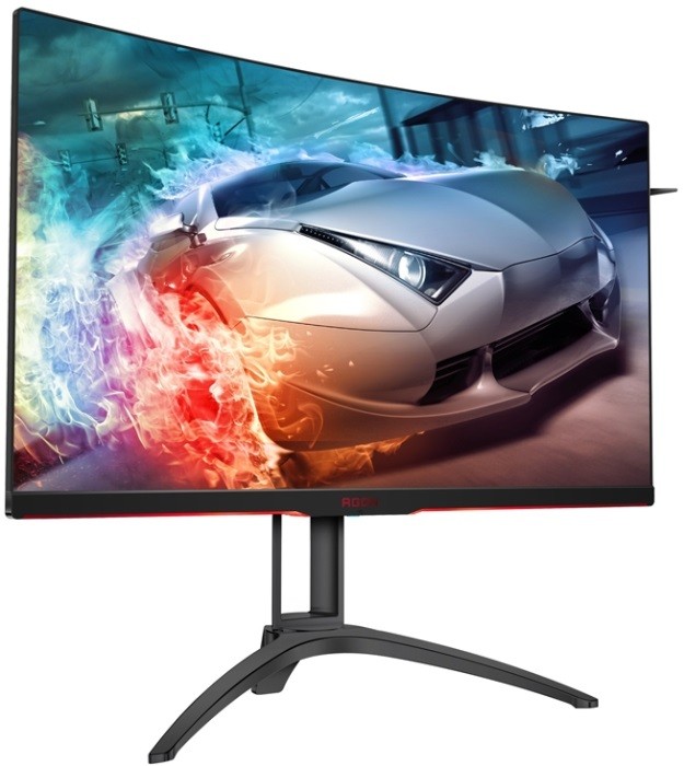 Монитор AOC AGON AG322QC4, 31.5″, 2560x1440, 144 Гц, Черный детальное изображение - 3