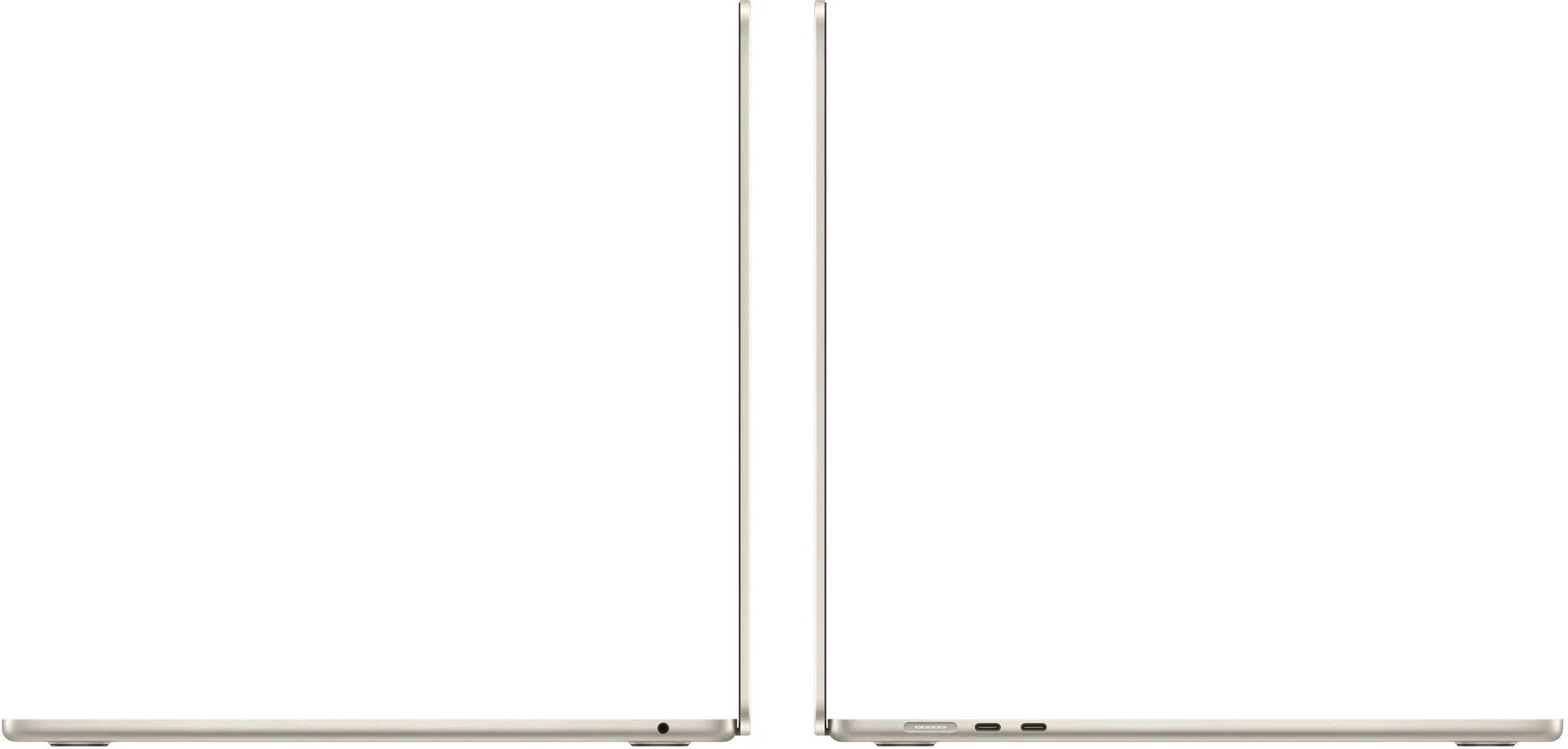 Ноутбук Apple MacBook Air 15 на M2, RAM 8 ГБ, Starlight, SSD 256 ГБ, Apple graphics 10-core детальное изображение - 4
