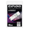 USB Flash накопитель Exployd 670 16 ГБ, белый вариант - 1