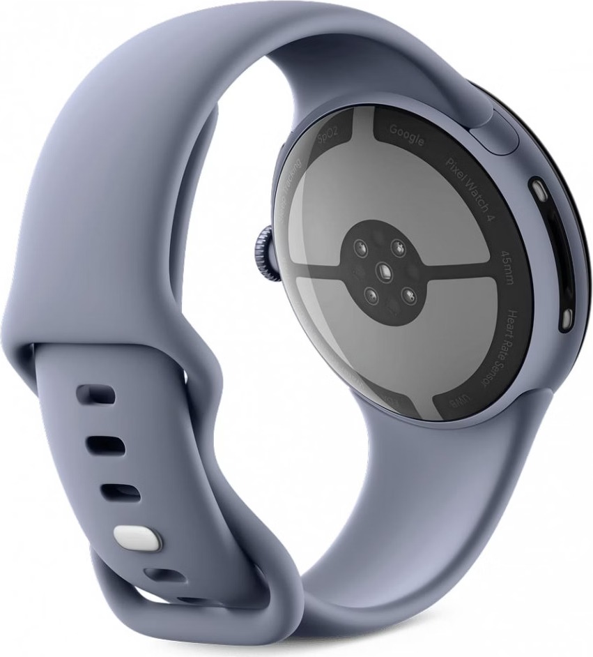 Умные часы Google Pixel Watch 4, Moonstone Active Band, 45 мм, Синий, Wi-Fi + LTE детальное изображение - 4