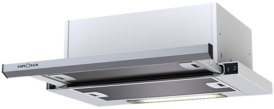 Вытяжка Krona KAMILLA slim 600 inox/inox, Нержавеющая сталь (2 мотора) детальное изображение - 4