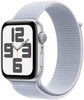 Умные часы Apple Watch Series SE 2024 40 мм, Silver Aluminium Case, Blue Cloud Sport Loop вариант - 1