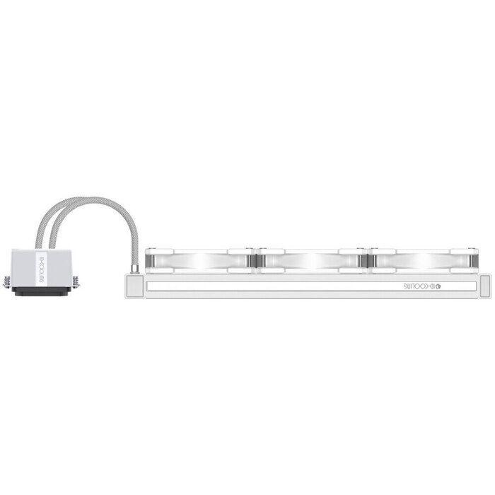 Система жидкостного охлаждения ID-COOLING DASHFLOW 360 BASIC, Белый №2