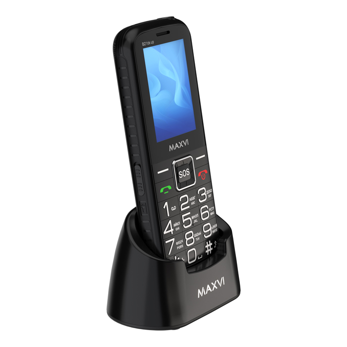 Мобильный телефон MAXVI B21ds up, 32 Мб, Черный, Dual mini-SIM детальное изображение - 7