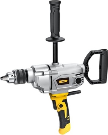 Электрическая дрель-миксер DELI DL-DZ16-E1, ЗВП 16 мм, 1000 об/мин, картон 102960, 120 Нм, 1200 Вт  детальное изображение - 1