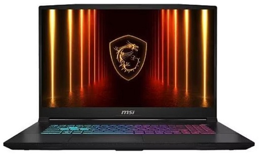 Ноутбук MSI Katana 17 HX B14WFK-275XRU, Intel Core i5-14450HX, RAM 32 ГБ, Черный, SSD 1 ТБ, NVIDIA GeForce RTX 5060, без ОС детальное изображение - 1