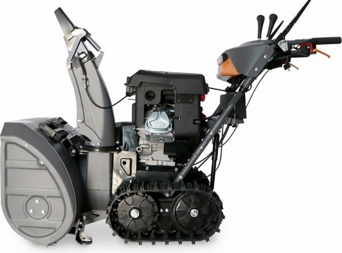 Снегоуборщик бензиновый VILLARTEC WB 1576ET WB1576ET, 15 л.с., 11000 Вт , Серый/Оранжевый детальное изображение - 2