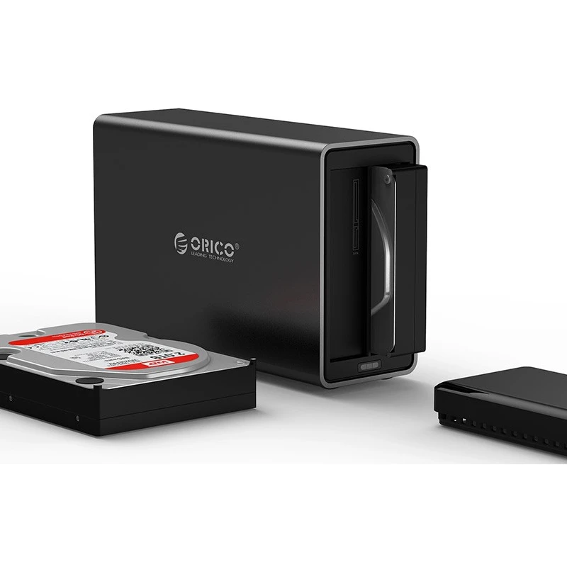 Внешний корпус для HDD Orico NS200RC3, Чёрный детальное изображение - 2