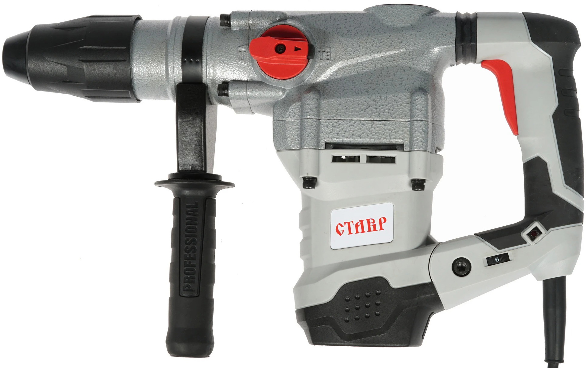 Перфоратор СТАВР ПЭВМ-1800 ст1800пэв, 1800 Вт, 14 Дж, 0-3600 уд/мин детальное изображение - 1