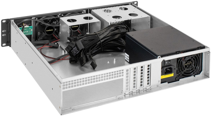 Серверный корпус ExeGate Pro 2U400-02/900ADS, 900 Вт, Черный №4