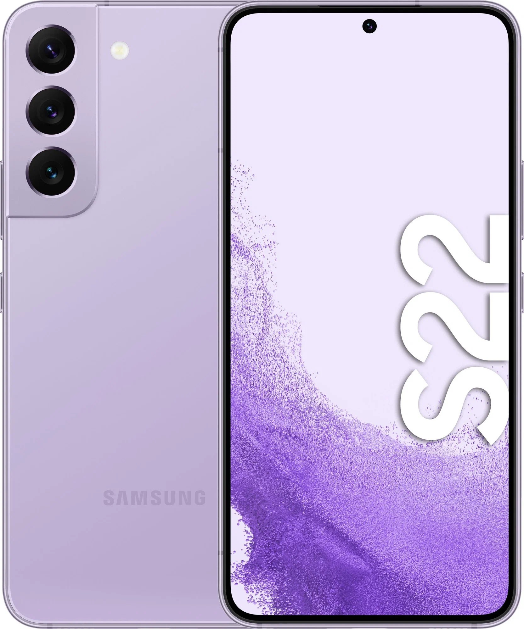 Смартфон Samsung Galaxy S22 8/128 ГБ, Лавандовый, Dual nano SIM детальное изображение - 1